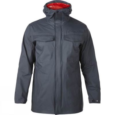 Chaquetas Berghaus Rowden Hombre - Gris Oscuro - Chile HMN704235